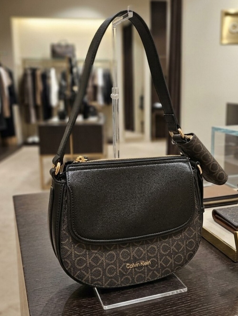 Calvin Klein Monogram Crossbody Bag